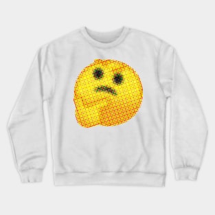 Emoji: Skeptic (Thinking Face) Crewneck Sweatshirt